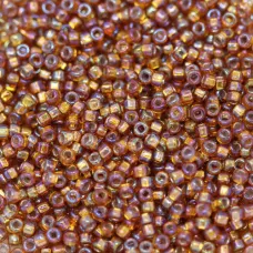 DB1574 Dark Brown Currant AB Size 11/0 Miyuki Delica Beads, 5.2g approx. DB1574 Dark Brown Currant AB Size 11/0 Miyuki Delica Beads, 5.2g approx.