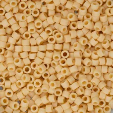 DB1581 Ivory Pear Opaque Matte, Size 11/0 Miyuki Delica Beads, 5.2g approx. DB1581 Ivory Pear Opaque Matte, Size 11/0 Miyuki Delica Beads, 5.2g approx.