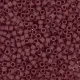 DB1584 Brown Opaque Frosted Matte, Size 11/0 Miyuki Delica Beads, 5.2g approx.