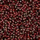 DB1685 Silver Lined Glazed Dark Cranberry, Size 11/0 Miyuki Delica Beads, 5.2g approx.