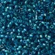 DB1764 Emerald Lined Aqua AB, Size 11/0 Miyuki Delica Beads, 50 Grams