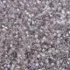 DB1771 Sparkling Pewter Lined Light Tea Rose AB, Size 11/0 Miyuki Delica Beads, 5.2g approx.