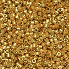 DB1832 Duracoat Galvanized Gold, Size 11/0 Miyuki Delica Beads, 5.2g approx. DB1832 Duracoat Galvanized Gold, Size 11/0 Miyuki Delica Beads, 5.2g approx.
