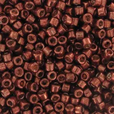 DB1842 Duracoat Galvanized Dark Berry, Size 11/0 Miyuki Delica Beads, 5.2g appro...