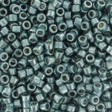 DB1846 Duracoat Galvanized Dark Sea Foam, Size 11/0 Miyuki Delica Beads, 5.2g ap...