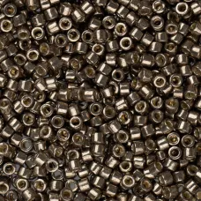 DB1852 Duracoat Galvanized Pewter, Size 11/0 Miyuki Delica Beads, 5.2g approx.