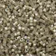 DB1877 Pewter AB Silk Inside Dyed, Size 11/0 Miyuki Delica Beads, 5.2g approx. 