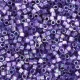 DB1881 Dark Orchid AB Silk Inside Dyed Size 11/0 Miyuki Delica Beads 5.2g approx. 