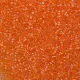 DB1887 Orange Transparent Luster, Size 11/0 Miyuki Delica Beads, 5.2g approx. 