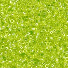 DB1888 Chartreuse Transparent Luster, Size 11/0 Miyuki Delica Beads, 5.2g approx. 