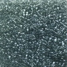 DB1897 Gray Transparent Luster Size 11/0 Miyuki Delica Beads, 5.2g approx. DB1897 Gray Transparent Luster Size 11/0 Miyuki Delica Beads, 5.2g approx.