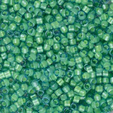 DB2053 Light Turquoise Luminous Neon Colour, Size 11/0 Miyuki Delica Beads, 5.2g...