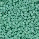 DB2125 Duracoat Opaque Dyed Turquoise Green, Size 11/0 Miyuki Delica Beads, 5.2g approx.