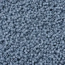 DB2129 Duracoat Opaque Dyed Light Sapphire, Size 11/0 Miyuki Delica Beads, 5.2g ...