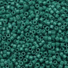 DB2131 Duracoat Opaque Dyed Leaf Green, Size 11/0 Miyuki Delica Beads, 5.2g appr...