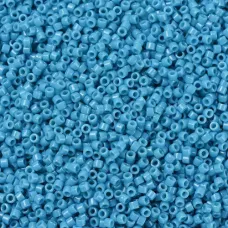 DB2133 Duracoat Opaque Dyed Capri Blue, Size 11/0 Miyuki Delica Beads, 5.2g appr...
