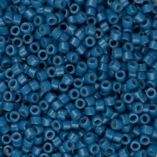 DB2135 Duracoat Opaque Dyed Dusk Blue, Size 11/0 Miyuki Delica Beads, 5.2g approx. DB2135 Duracoat Opaque Dyed Dusk Blue, Size 11/0 Miyuki Delica Beads, 5.2g approx.