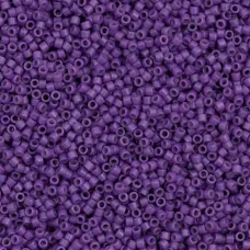 DB2140 Duracoat Opaque Dyed Dark Mauve, Size 11/0 Miyuki Delica Beads, 5.2g approx. DB2140 Duracoat Opaque Dyed Dark Mauve, Size 11/0 Miyuki Delica Beads, 5.2g approx.
