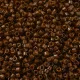 DB2142 Cognac Opaque Duracoat Miyuki 11/0 Delica Beads, 5.2g approx.
