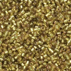 DB2164 Zest Silver Lined, Size 11/0 Miyuki Delica Beads, 5.2g approx. DB2164 Zest Silver Lined, Size 11/0 Miyuki Delica Beads, 5.2g approx.