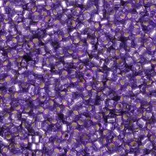 DB2168 Silver Lined Dyed Orchid 11/0 Duracoat Miyuki Delica Beads, 5.2gm DB2168 Silver Lined Dyed Orchid 11/0 Duracoat Miyuki Delica Beads, 5.2gm