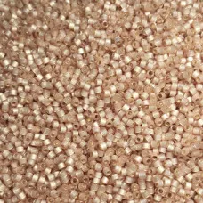 DB2177  Semi-Frosted Silver Lined Dyed Mica 11/0 Duracoat Miyuki Delica Beads, ...