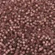 DB2183B  Semi-Frosted Silver Lined Dyed Raisin 11/0 Duracoat Miyuki Delica Beads, 50gm