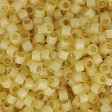DB2186  Semi-Frosted Silver Lined Dyed Vinho Verde 11/0 Duracoat Miyuki Delica Beads, 5.2gm approx.