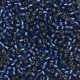 DB2191 Navy Blue Silver Lined Dyed Duracoat, Size 11/0 Miyuki Delica Beads, 5.2g approx. 