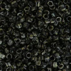 DB2261 Picasso Smokey Matte Black, Size 11/0 Miyuki Delica Beads, 5.2gm DB2261 Picasso Smokey Matte Black, Size 11/0 Miyuki Delica Beads, 5.2gm