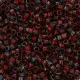 DB2263 Picasso Opaque Red Garnet Matte, Size 11/0 Miyuki Delica Beads, 5.2gm