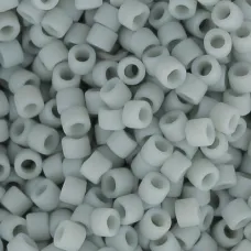 DB2281  Glazed Opaque Cadet Grey Size 11/0 Miyuki Delica Beads, 5.2gm approx.