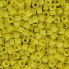 DB2283  Matte Opaque Glazed Citron Size 11/0 Miyuki Delica Beads, 5.2gm approx.