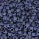 DB2319  Frost Opaque Glazed Rainbow Navy Blue Size 11/0 Miyuki Delica Beads, 5.2gm approx.