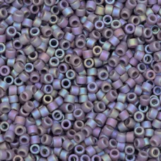 DB2322 Frost Opaque Glazed Rainbow Grape Size 11/0 Miyuki Delica Beads, 5.2gm approx. DB2322 Frost Opaque Glazed Rainbow Grape Size 11/0 Miyuki Delica Beads, 5.2gm approx.