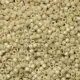 DB2363 Opaque Antique White Duracoat size 11/0 Miyuki Delica Beads, 5.2g approx.