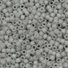 DB2366 Opaque Soft Grey Duracoat size 11/0 Miyuki Delica Beads, 5.2g approx. DB2366 Opaque Soft Grey Duracoat size 11/0 Miyuki Delica Beads, 5.2g approx.