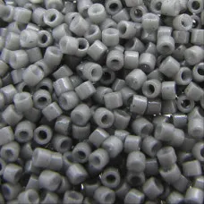 DB2367 Duracoat Opaque Slate Grey size 11/0 Miyuki Delica Beads, 5.2g approx.