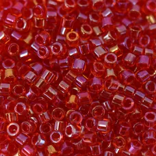 DB2374 Siam Fancy Lined Size 11/0 Miyuki Delica Beads, 5.2gm DB2374 Siam Fancy Lined Size 11/0 Miyuki Delica Beads, 5.2gm