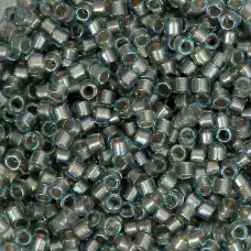 DB2379 Blue Silver Fancy Lined Size 11/0 Miyuki Delica Beads, 5.2gm
