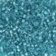 DB2382 Aqua Fancy Lined Size 11/0 Miyuki Delica Beads, 5.2gm