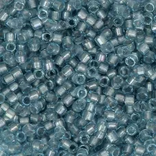 DB2383 Silver Sky Fancy Lined Size 11/0 Miyuki Delica Beads, 5.2gm