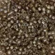 DB2396 Champagne Fancy Lined Size 11/0 Miyuki Delica Beads, 5.2gm