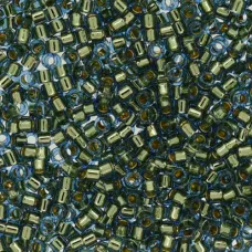 DB2523 Gold Plate Lined Dutch size 11/0 Miyuki Delica Beads, 3.3g approx.