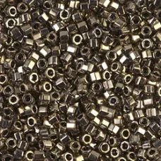Galvanised Tarnished Silver, Colour Code 0254, Miyuki Size 11/0  Cut  Miyuki Del...