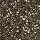 Galvanised Tarnished Silver, Colour Code 0254, Miyuki Size 11/0  Cut  Miyuki Delica Beads, 5.2g approx.