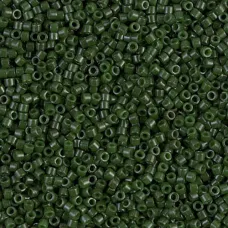 DB0663 Forest Green Opaque Dyed, Size 11/0 Miyuki Delica Beads, 5.2g approx. DB0663 Forest Green Opaque Dyed, Size 11/0 Miyuki Delica Beads, 5.2g approx.