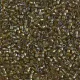 DB1739 Sparkling Mint Lined Topaz AB, Size 11/0 Miyuki Delica Beads, 50g Wholesale Pack