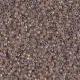 DB1749 Cocoa Lined Opal AB, Size 11/0 Miyuki Delica Beads, 50g Wholesale Pack