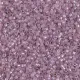 DB1752 Sparkling Orchid Lined Opal AB, Size 11/0 Miyuki Delica Beads, 5.2g approx. 